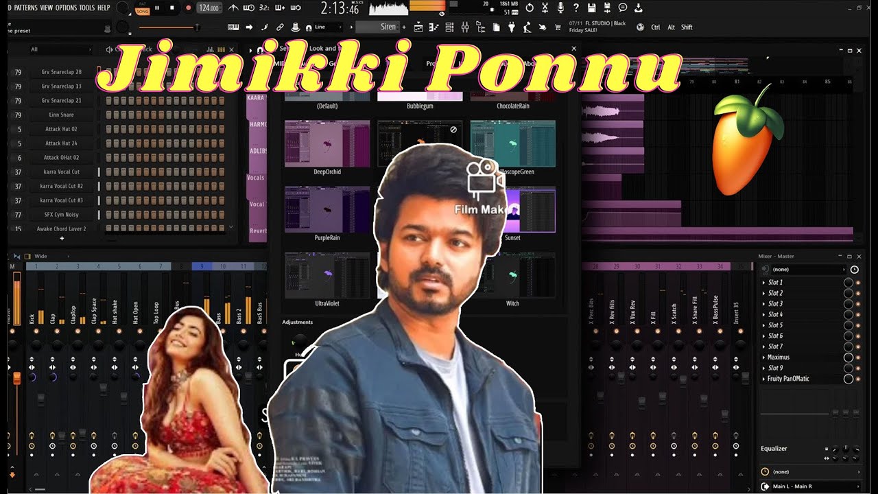 Jimikki Ponnu Song Maklng | FL Studio | SM Music Tech | Varisu | Thalapathy | Thaman