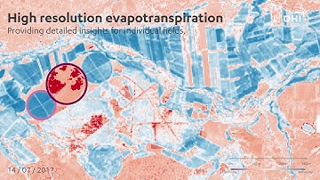 DHI satellite-based evapotranspiration tool