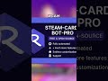 Бот для обмена карточек steam #steamlevel #карточкистим #steam2026 #прокачкастим #steamtradingcards