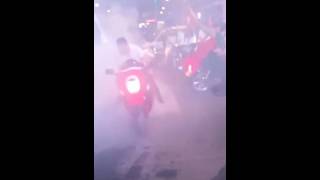 15 Temmuz Darbeye Hayabusa Lastik Yakma Ciğer Sökme