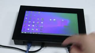 7-inch 1000nits Front IP65 Anti-glare Capacitive Touch Monitor from HMIvision
