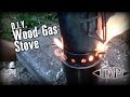 DIY Wood Gas Backpacking Stove