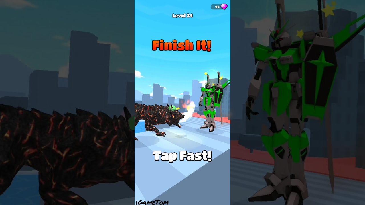 Kaiju Run 🐕 - All lvls Lv24