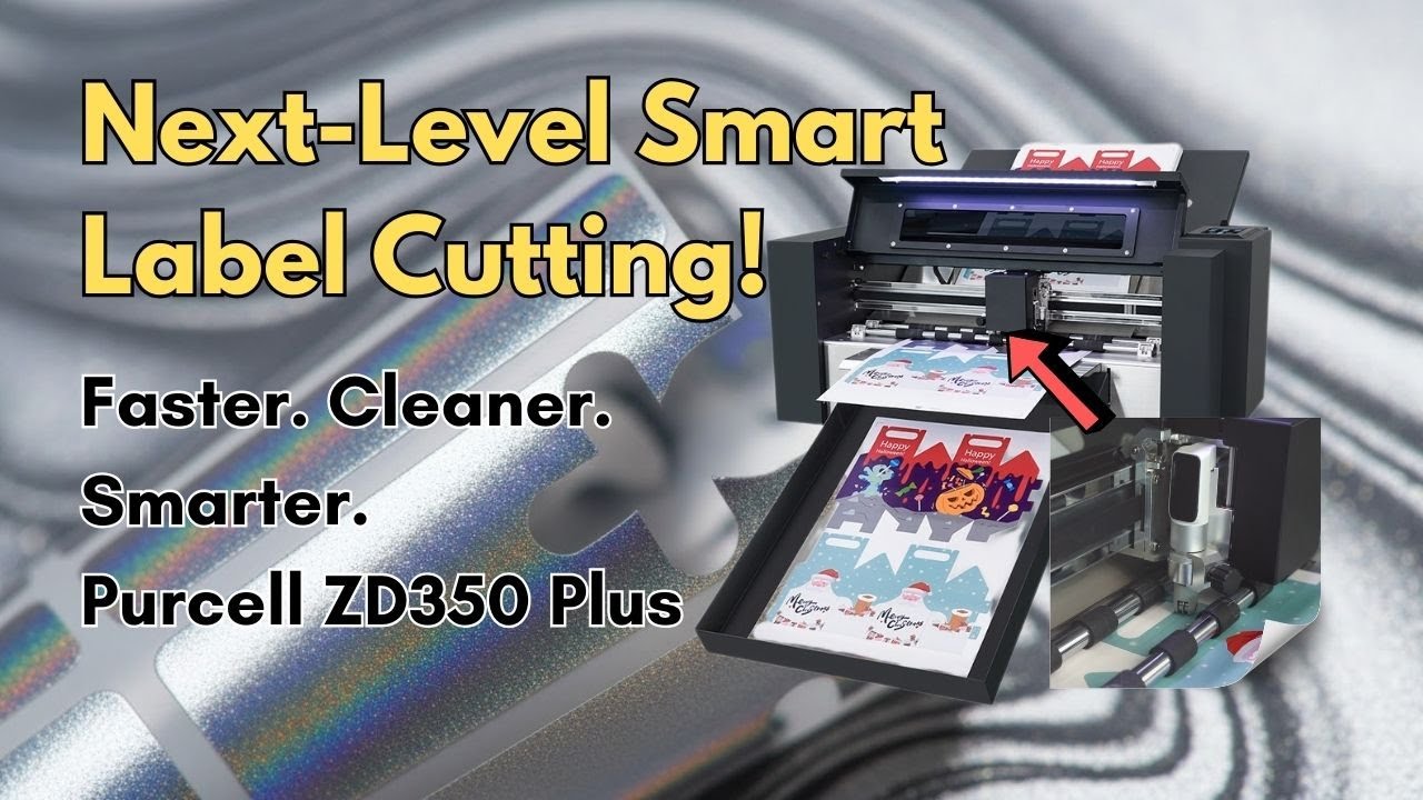 Purcell ZD350 Plus Label Cutting Machine | New Features & Specs
