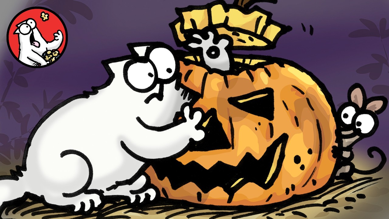 The Spookiest Simon's Cat Halloween Marathon Ever! - Movie Night