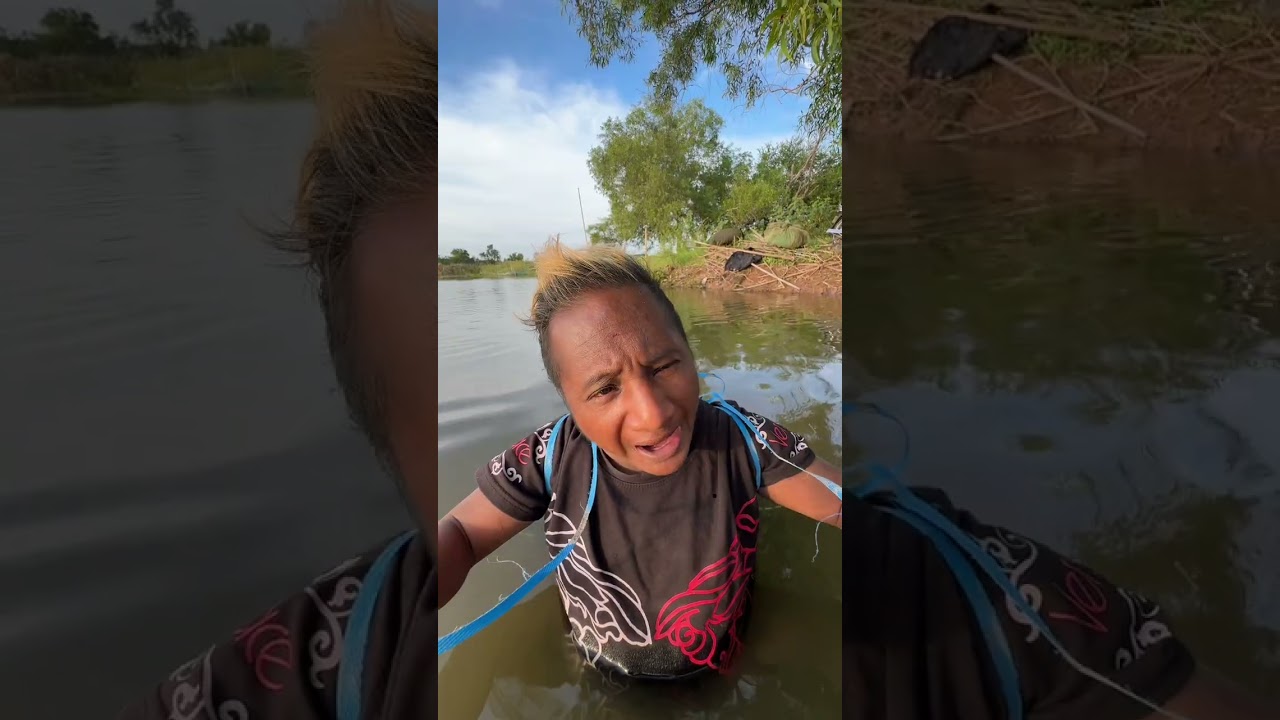 កំហឹងអ្នកស្ទូចត្រី😂