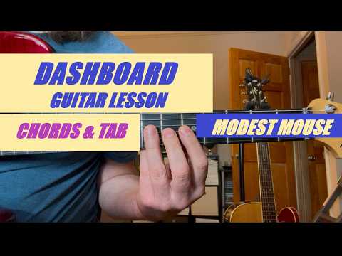Dashboard - Modest Mouse Guitar Lesson with Signature Guitar Lines & Chords 🎸