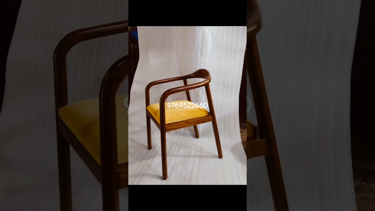 Neva Armrest modern Chair! Sleek and Stylus! 🪑