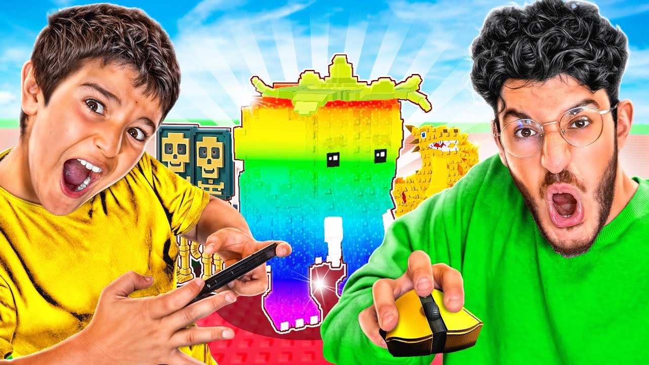 QUI DE MOI OU MON PETIT FRÈRE AURA LA MEILLEURE BASE EN 1H SUR STEAL A BRAINROT !?