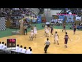 関東大学バスケ2015リーグ戦、東海大学vs明治大学
