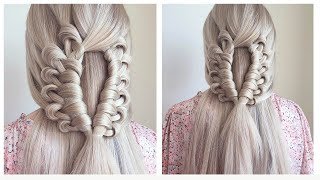 Celebrities' Secret For A Perfect Easy Hairstyle Step By Step 😍 Wonderful open hairstyle by Coiffures Simples 608 views 6 days ago 2 minutes, 53 seconds