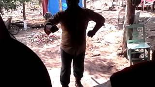 La paquita bailando en el yuale