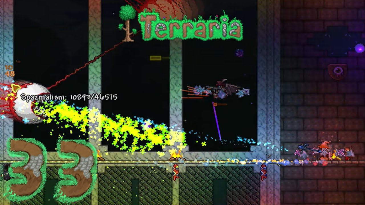 Terraria Twins Fight Fails