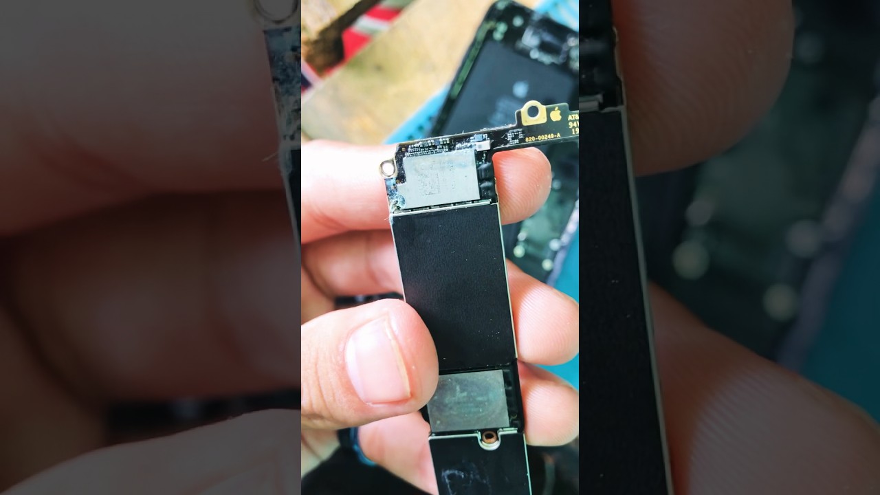 iphone 7 plus water damage / no power full shorted repair tutorial | tech tomet 