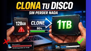 Cómo CLONAR tu disco duro SIN PERDER NADA | 2026 ✅