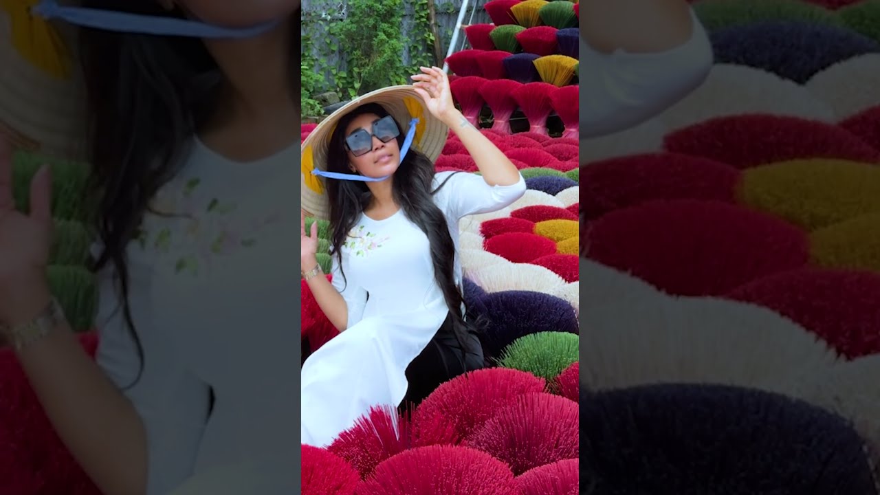 Vietnam ❤️😌🇻🇳 le village d’encens 🤍 Emma Lohoues au Viet-Am