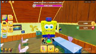 Consigo a Bob esponja monitor en el evento de el secreto del calamar (Bob esponja simulator)