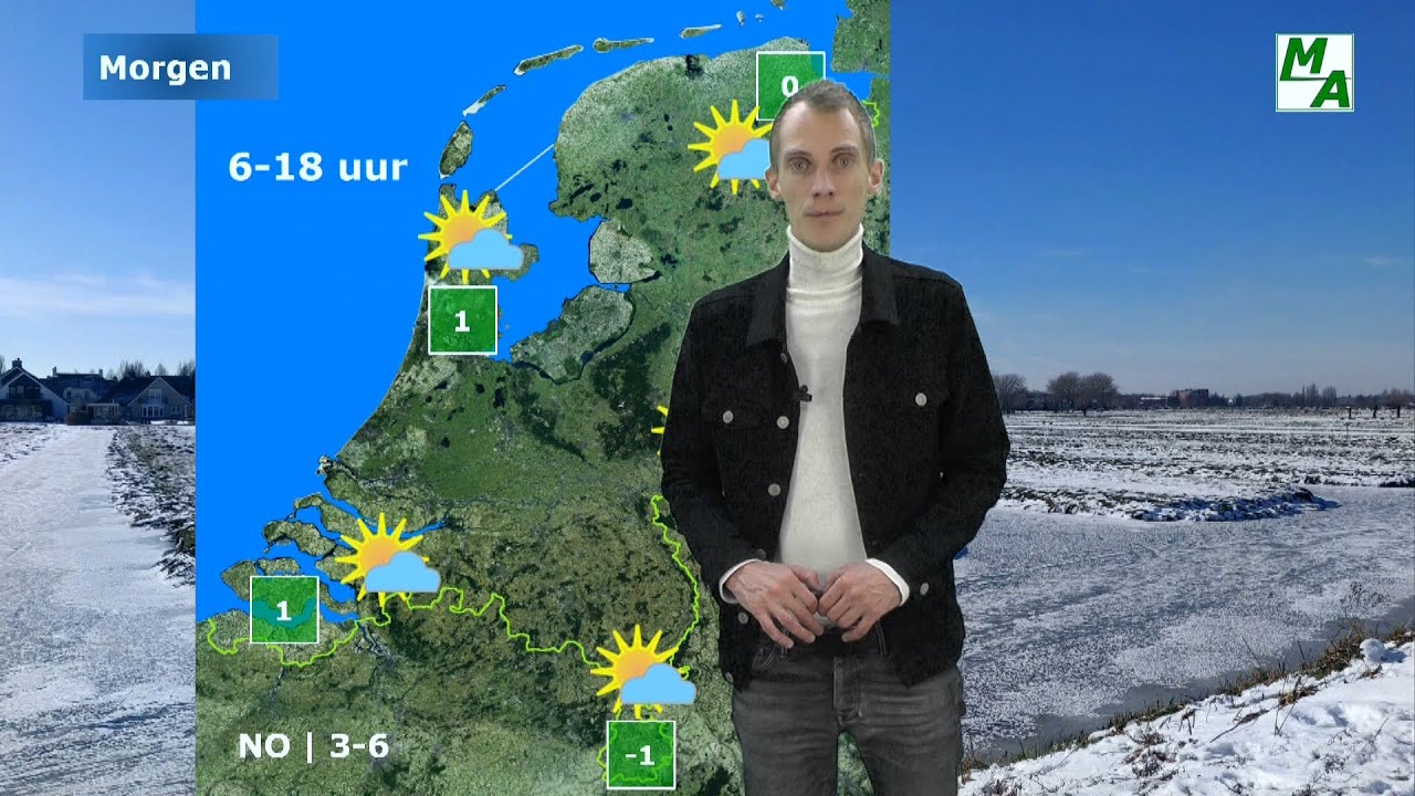 Matige vorst, ijsdagen en zonnig weer op komst! Hoe koud gaat het