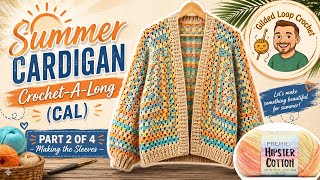 Download lagu SUMMER CAL - Making a Hexi cardigan! Part 2--forming your tapered sleeves...
