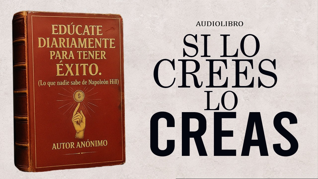 Edúcate Cada Día para el Éxito: Domina tu Mente – Piensa como Napoleón Hill | Audiolibro