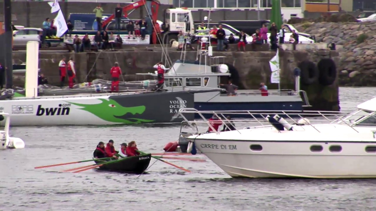 Volvo Ocean Race Galway StopOver 2009 Fleet Depart Galway, Leg 8