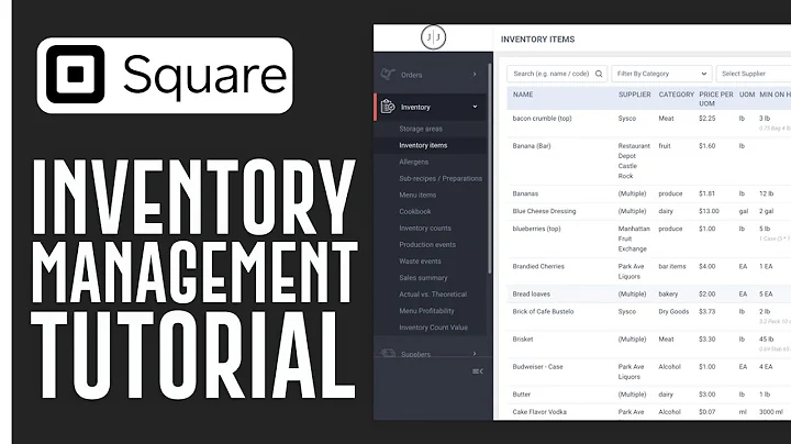 Square Inventory Management Tutorial (2025)