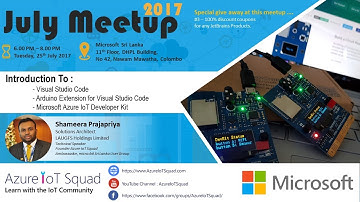 VS Code with Arduino and Microsoft Azure IoT Developer Kit - Episode : 01