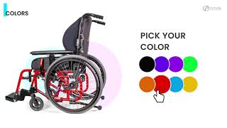 Check Out This New Folding Wheelchair - Perfect For On-the-go!