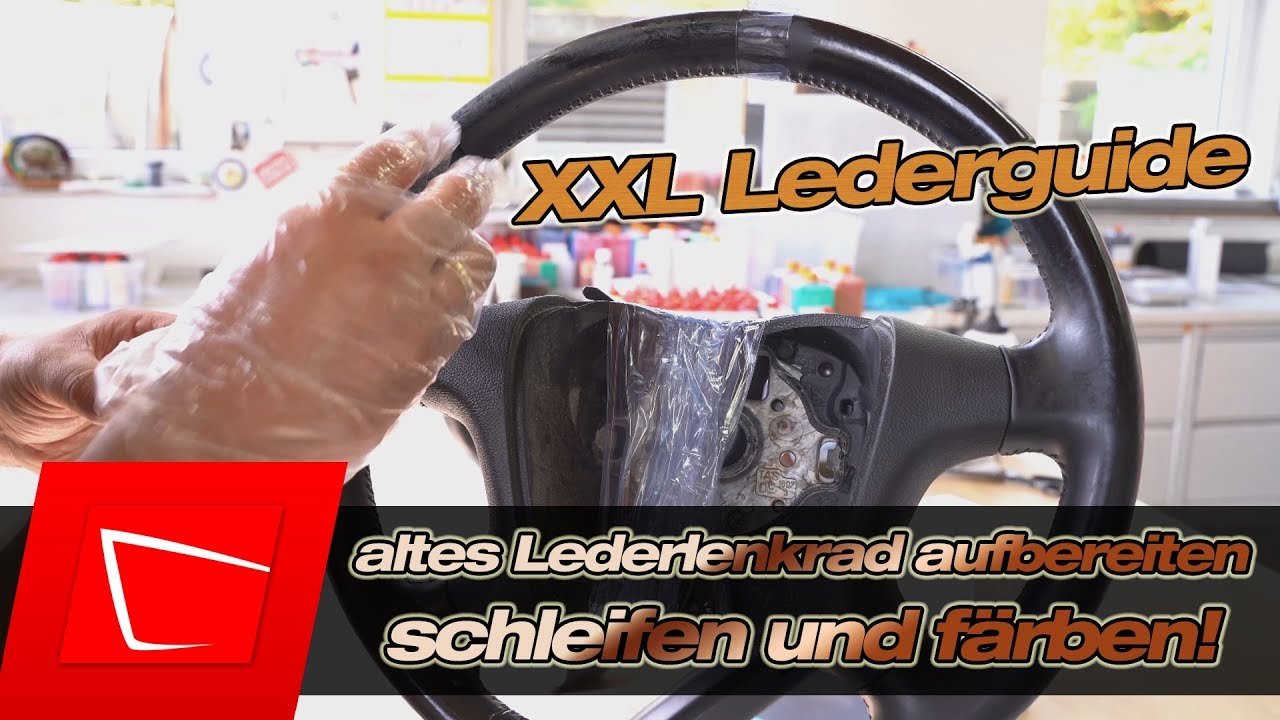 Leather-Doc Leder Lenkrad Färbe Set - für Ford Leder und Kunstleder