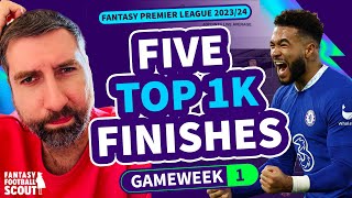FPL TEAM REVEAL: Tom Freeman | 5x top 1k | Fantasy Premier League 23/24