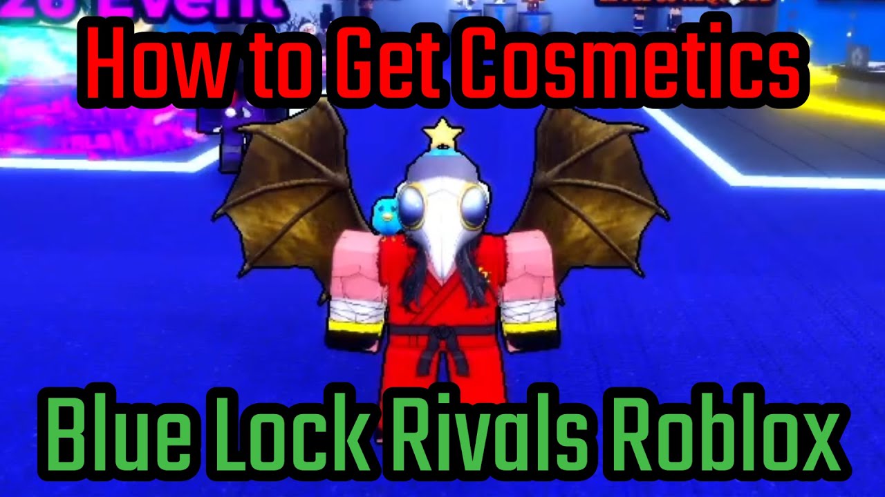 How to Get Cosmetics in Blue Lock Rivals Roblox - YouTube