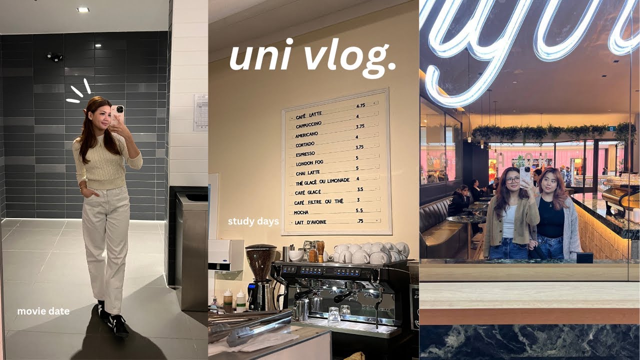 uni vlog ☕️📎 productive week, car jams, in the lab, going to the