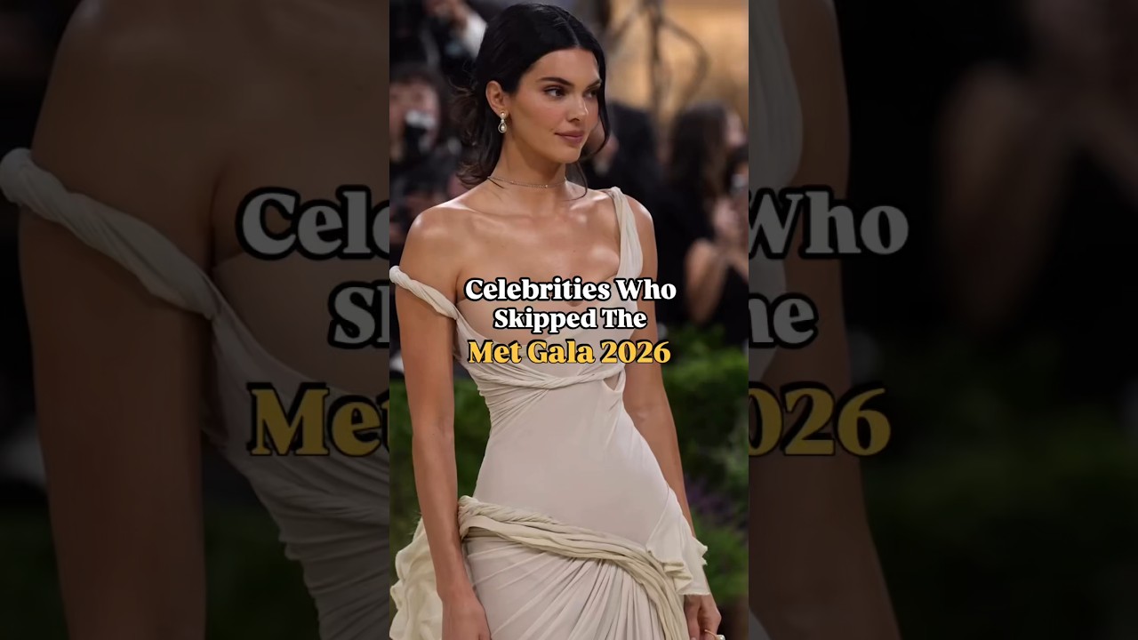 Celebrities Who skipped Met Gala 2026.#metgala #metgala2026 #redcarpet #fashion #viral #trending #l