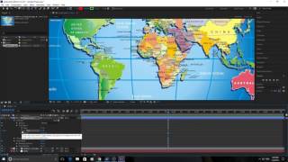 How to Create Indiana Jones Animate Map Path in Adobe After Effects  CC (2017)