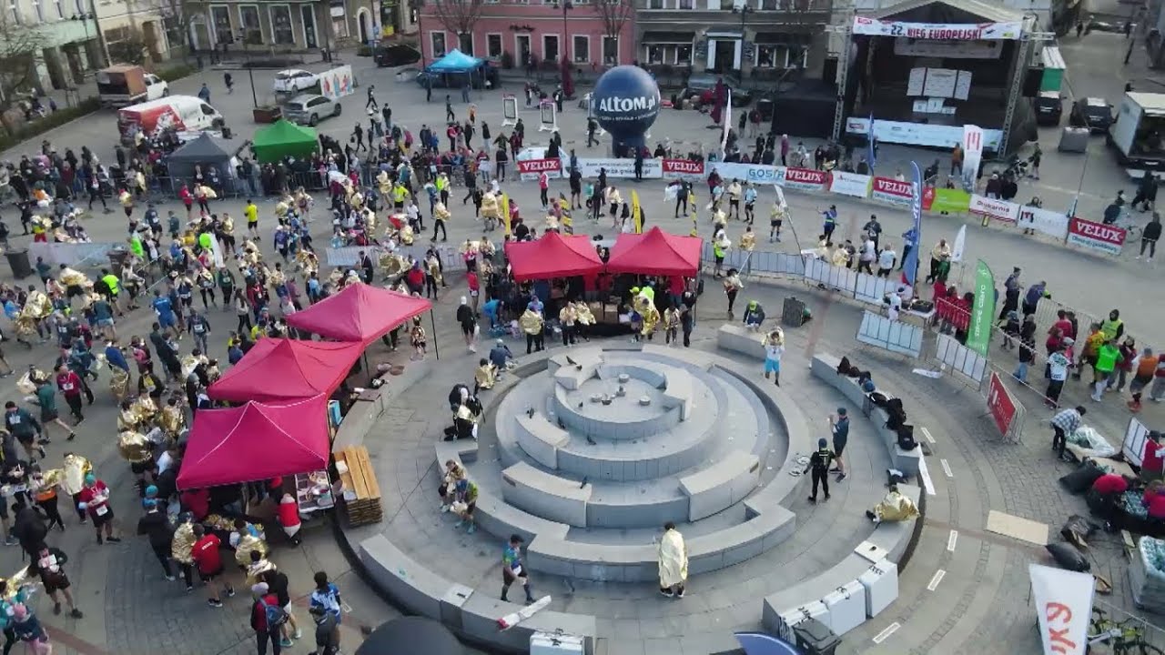 22.  BIEG EUROPEJSKI GNIEZNO 5.04.2025 Reportaż TVP