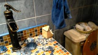 Bathroom sink explosion!