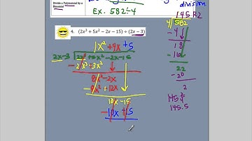 Unit 7 Video 3 Dividing Polynomials using Long Division