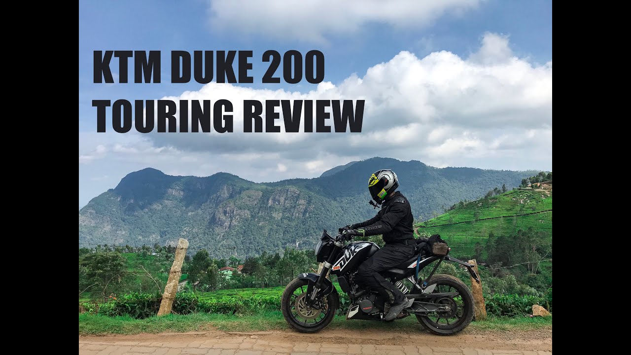Can you tour on a KTM DUKE 200 ? Honest Thoughts