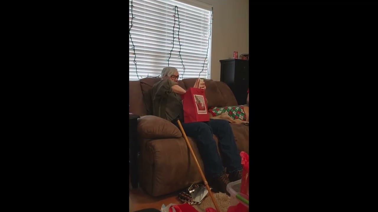 dad his second to last christmas