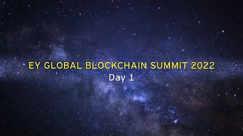 EY Global Blockchain Summit 2022