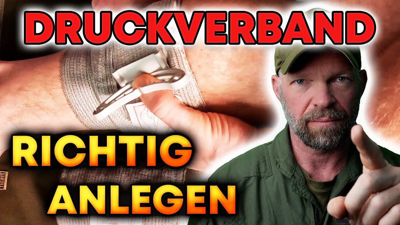 Rasierschnitt Hört Nicht Auf Zu Bluten Erste Hilfe: Blutung stoppen mit Druckverband, Israeli Bandage