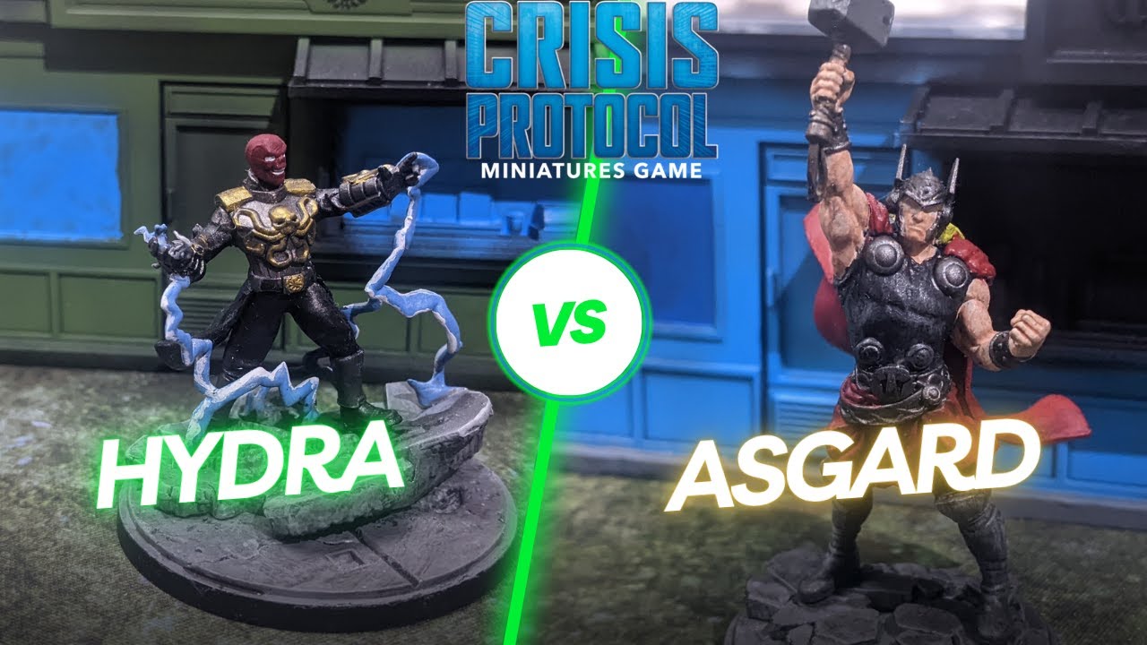 Hydra Vs Asgard ~ LIVE Marvel Crisis Protocol Battle Report #12
