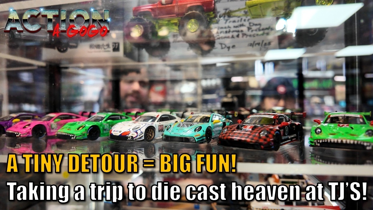 Touring TJ’s Diecast Toys in Sterling, VA + Jack Dye’s Dream Garage