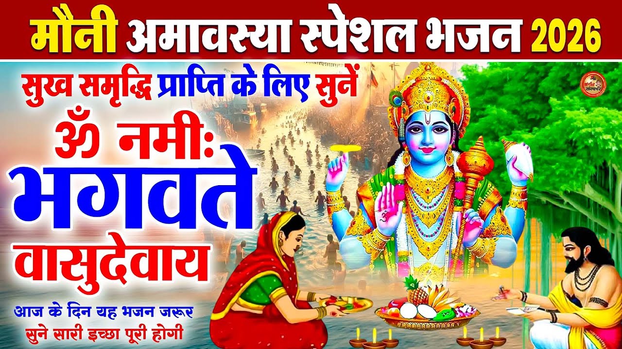Mauni Amavasya 2026 Vishnu Ji Fast Special | Om Namo Bhagavate Vasudevay Namah Mantra