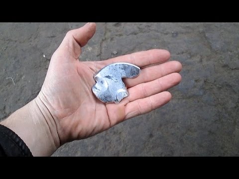 Аффинаж золота  - металлическим цинком