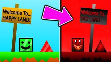 A Horror Game Inside A Scratch Platformer Game...