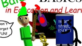 BSODA plays baldi's basics 1 year birthday bash (history)
