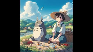 Studio Ghibli Inspired Lofi Music - Flute & Guitar Sounds | 吉卜力工作室 | 宫崎骏动画灵感音乐 - 长笛和吉他声