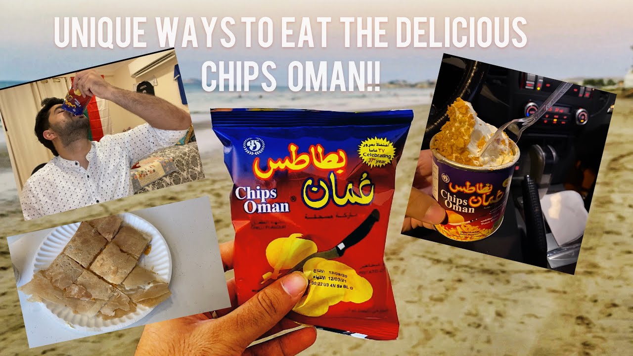 THE FAMOUS OMAN CHIPS!! CHECKOUT THE DIFFERENT WAYS YOU CAN EAT IT🤩