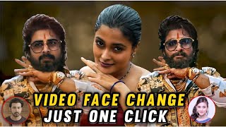 PUSHPA FACE CHANGE VIDEO EDITING !! Reface - Video Face Change App 2022 !! REFACE APP VIDEO EDITING screenshot 5